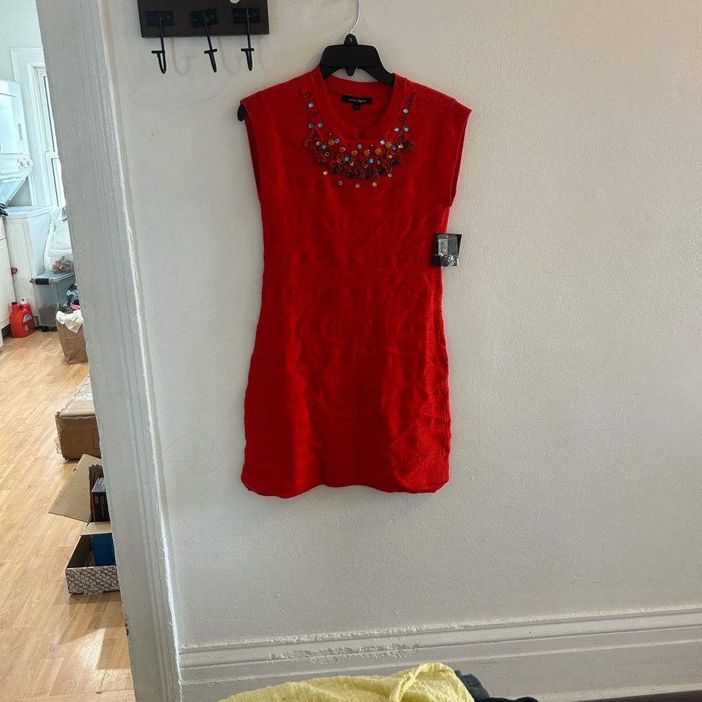 Nanette Lepore Vibrant Red Mini Dress